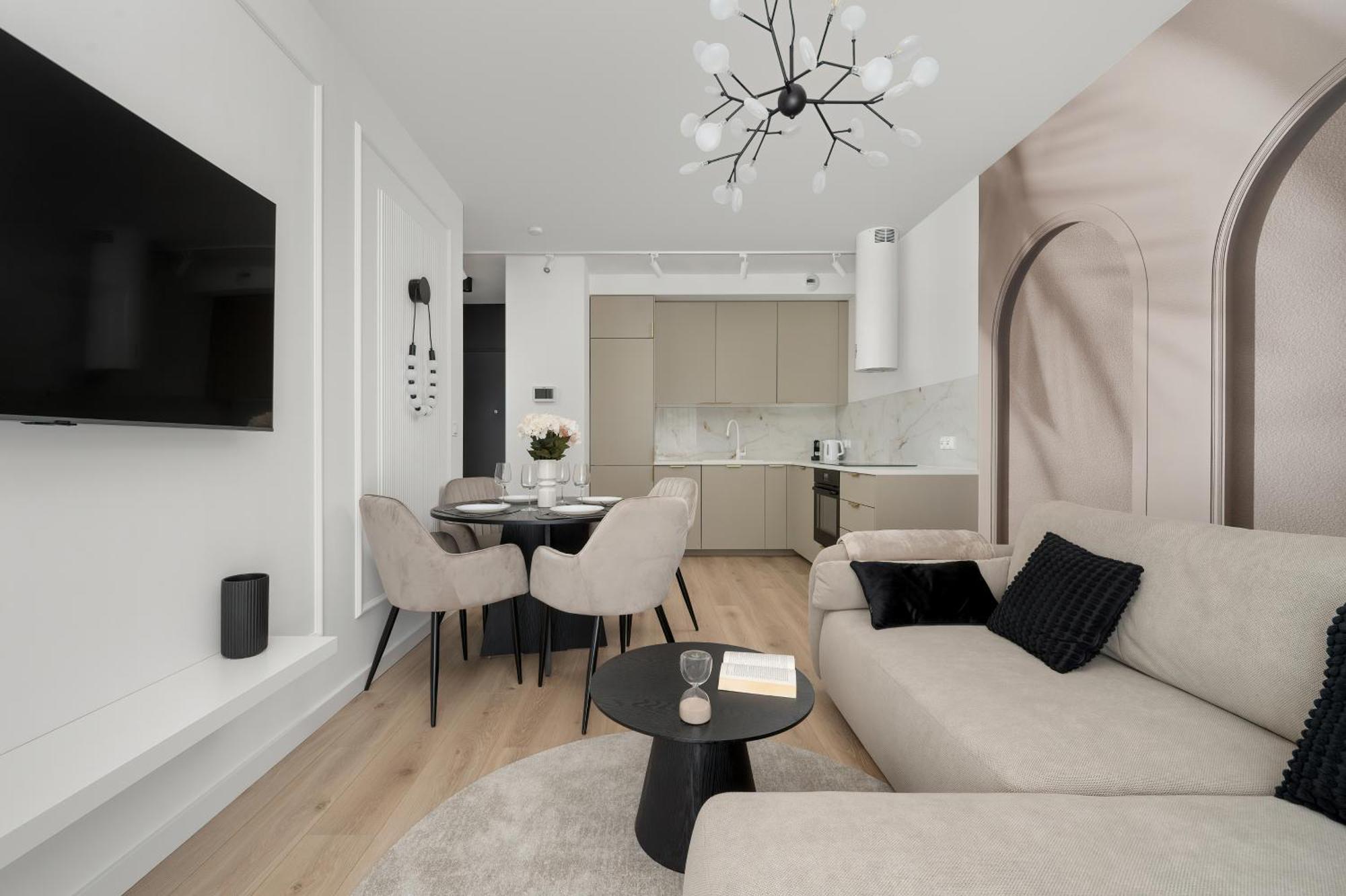 Apartamento Stylish With Balcony & Parking In The Old Town Of By Renters *